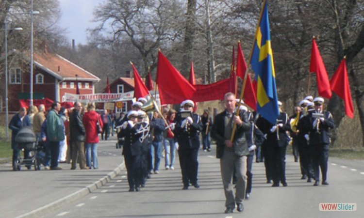4 Första maj tåg i Karlholm 2005