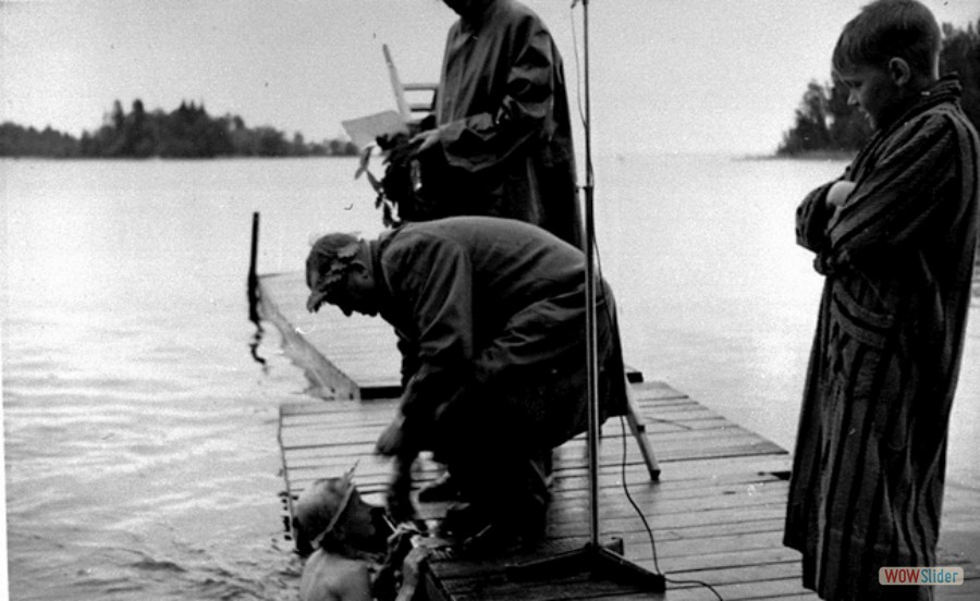 25 Riksdagsman John Lundberg blir simborgare 1957