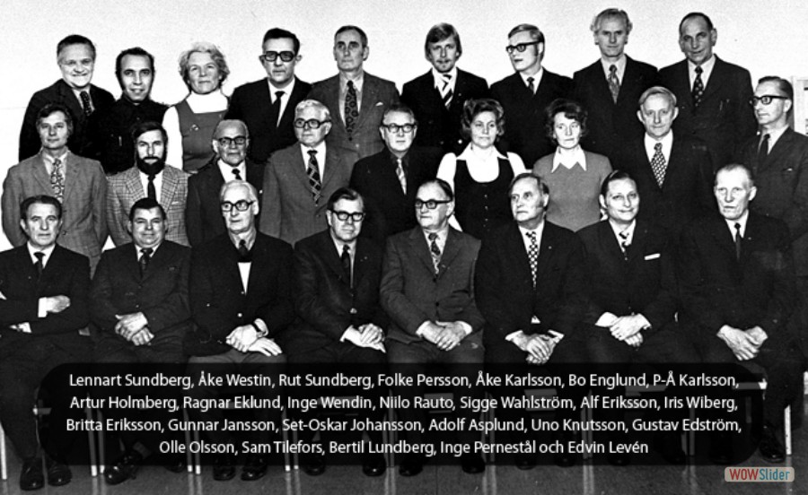 40 Sista kommunalfullmäktige i Västlands kommun 1973