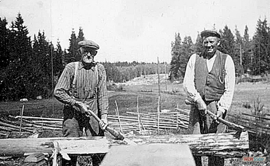 9 När skjutbanan började byggas, Fransman och Abbdon Hillberg