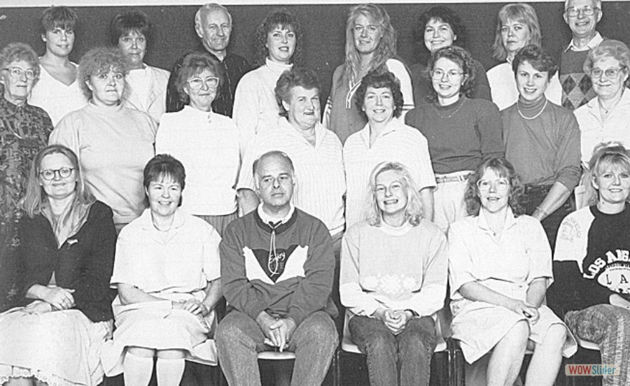 1990-91 Björkängsskolan Personal
