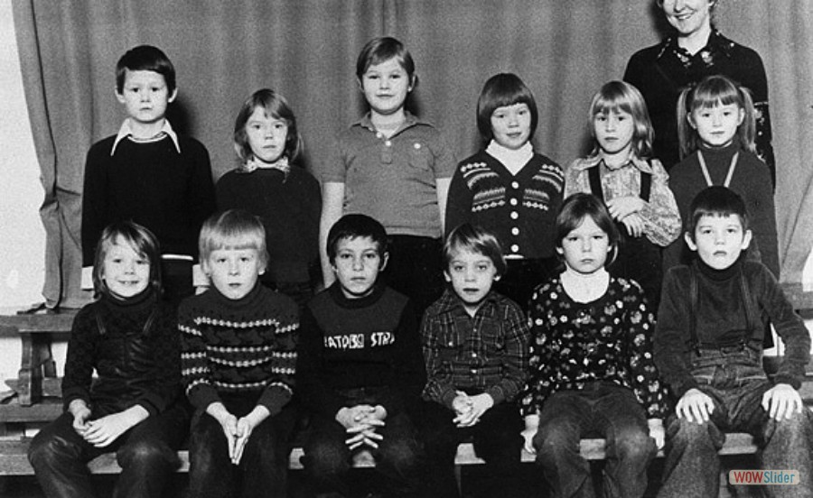 1977-78 klass 1 lärare Barbro Birgersson