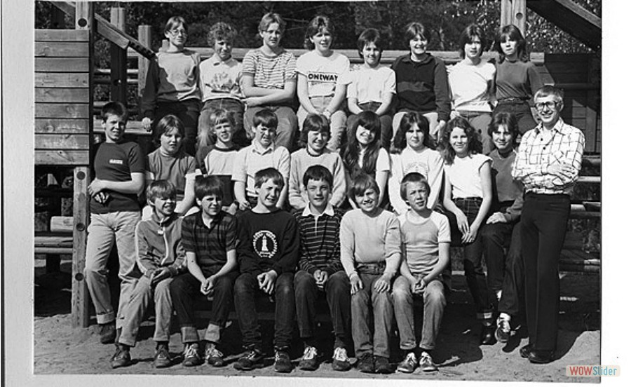 1980-90 klass 3-6 lärare Roland Dahlberg