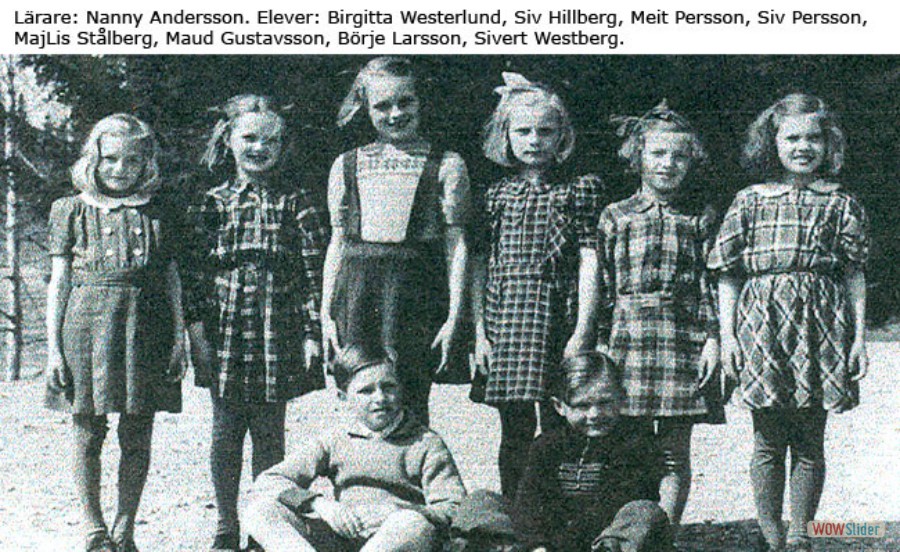 1945 karlholms skola klass 2