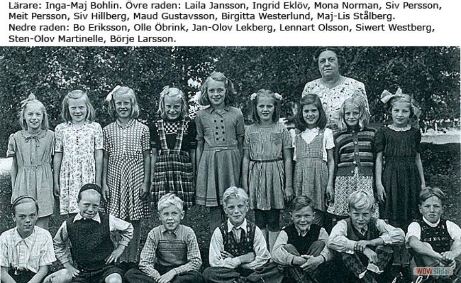 1946 karlholms skola klass 3 + 4
