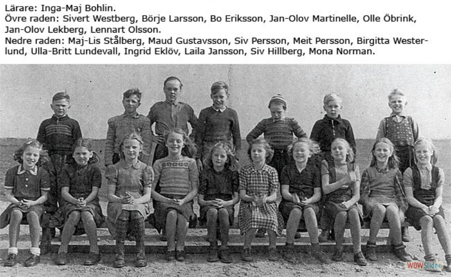 1947 karlholms skola klass 3 + 4