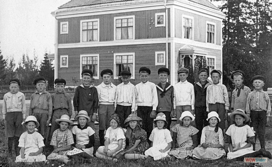 1926-1927 Karlholms skola klass 3-4