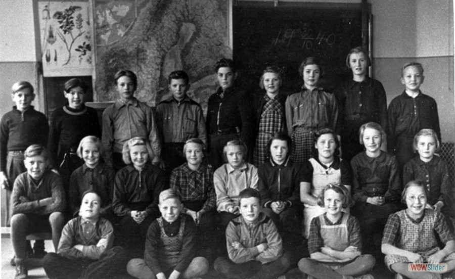 1940 Karlholms skola klass 5-6
