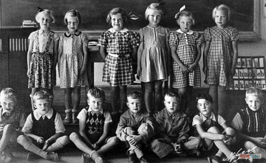 1942 Karlholms skola klass 1 