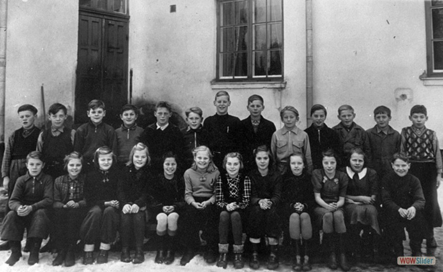 1943 Karlholms skola klass 6