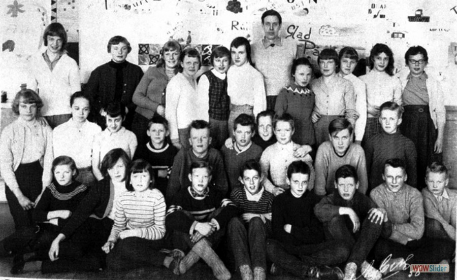 1957-58 Karlholms skola klass 6