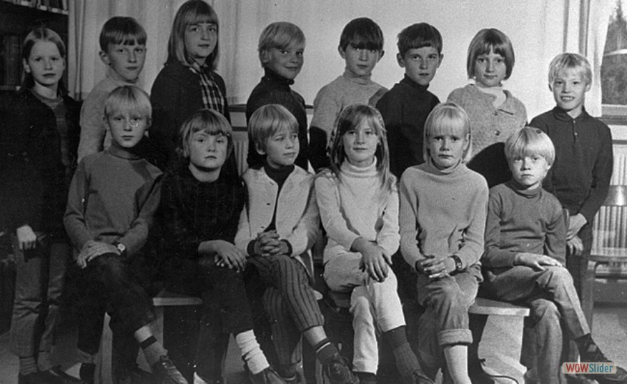 1968 Karlholms skola klass 3 lärare Kerstin Gustavsson