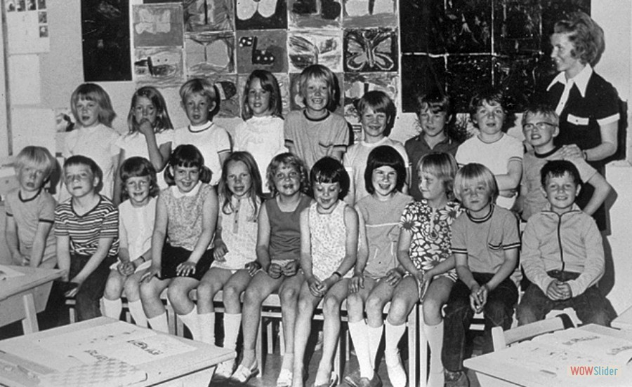1970-71 Karlholms skola lärare Barbro Birgersson