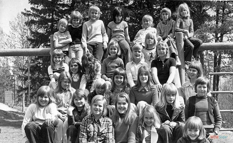 1972-73 Karlholms skola klass 4