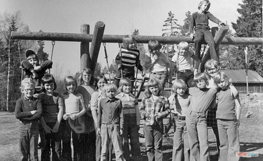 1974 Karlholms skola klass 2 lärare Inger Wesslander