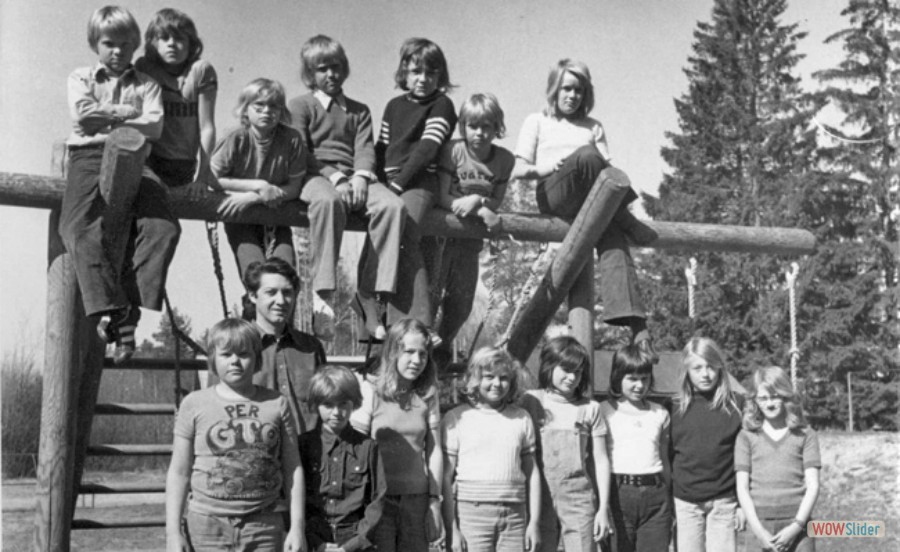 1974 Karlholms skola klass 4B Stig Söderström