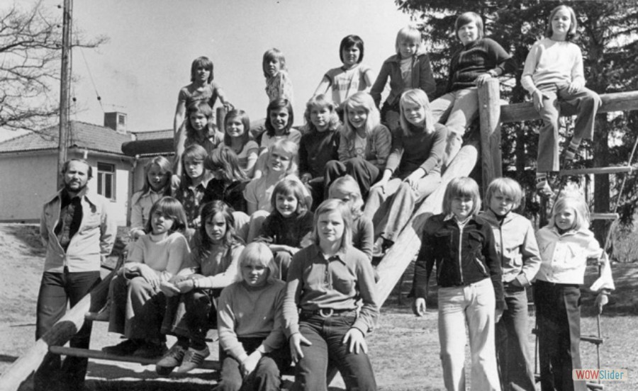 1974 Karlholms skola klass 5 lärare Roger Norén