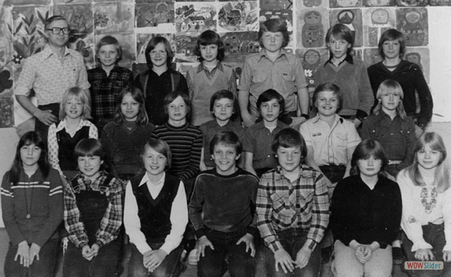 1979 Karlholms skola klass 6 lärare Roland Dahlberg