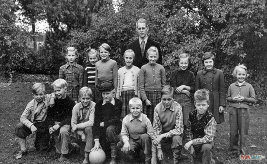 1954-55 Kyrkskolan Västland klass 3-4