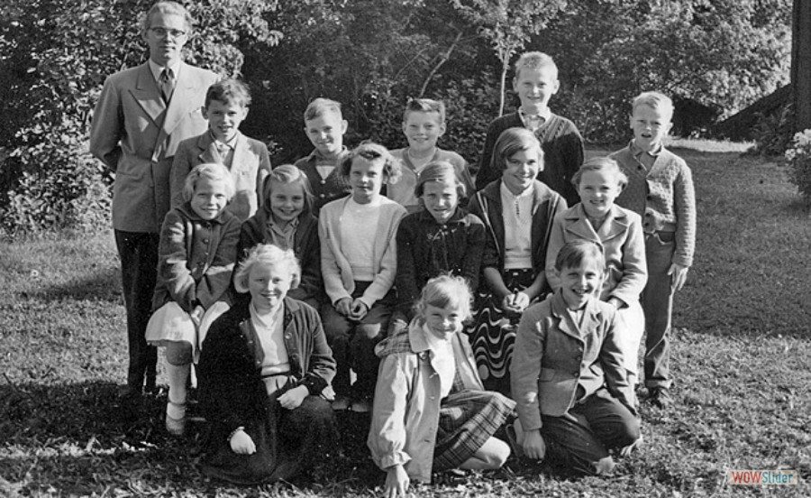 1956-57 Kyrkskolan Västland
