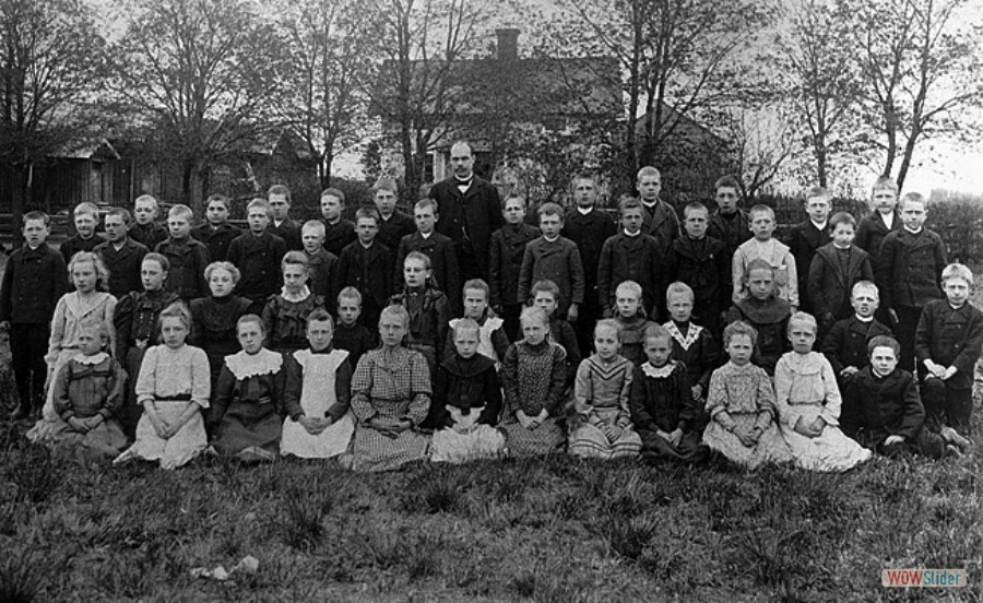 1907 Sandby skola lärare Öhman