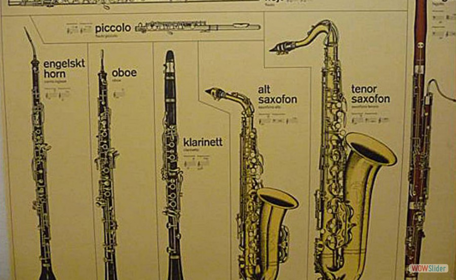 88 Plansch träblåsinstrument