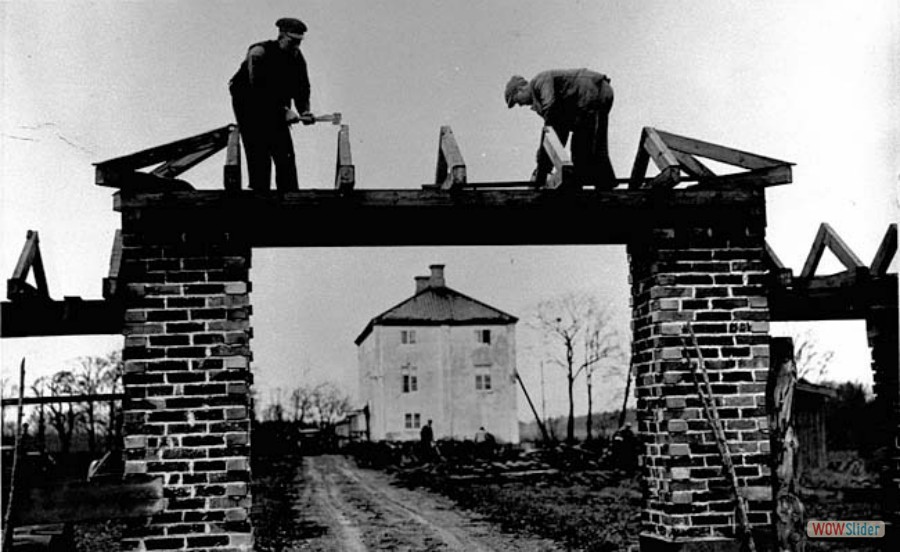 196 Portalen vid Åkerby, Elis Sanderfors och Arne Abrahamsson