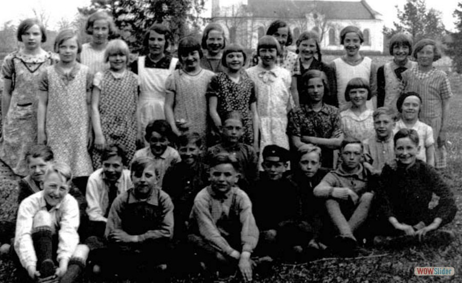 224 Skolklass i Västland, 1929-30