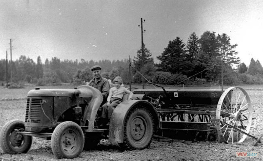 234 Vårsådd med Sture  och Gunilla Mattsson, 1955