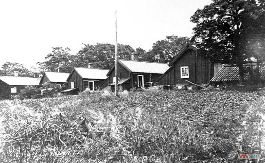 268 Små hus, Bruksgatan från väster