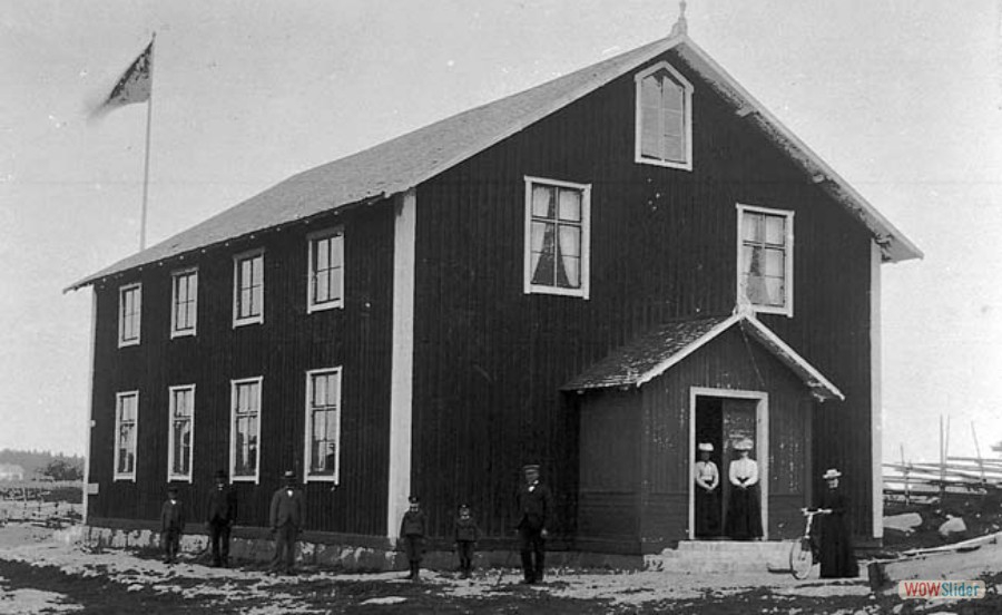 311 Gamla missionshuset i Sandby  före ombyggnad, 1924